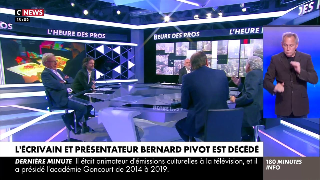 Le présentateur et écrivain Bernard Pivot, qui a fait lire des millions de Français grâce à son émission "Apostrophes", est mort lundi à Neuilly-sur-Seine (Hauts-de-Seine) à l'âge de 89 ans
