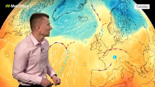 Met Office Evening Weather Forecast 06/05/24-Unsettled initially