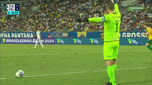 Cuiabá x Palmeiras (Campeonato Brasileiro 2024 5ª rodada) 1° tempo