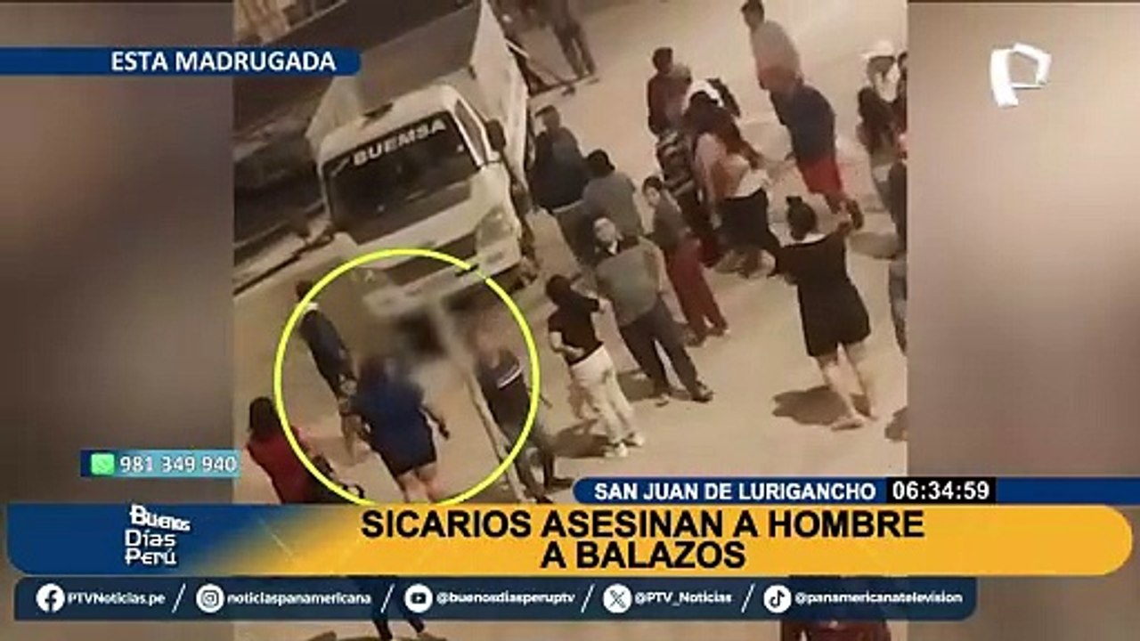 SJL a merced del sicariato: asesinan a hombre de un disparo en la cabeza