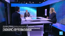 Élections européennes : 48% des Français ne sont pas intéressés selon un sondage ViaVoice