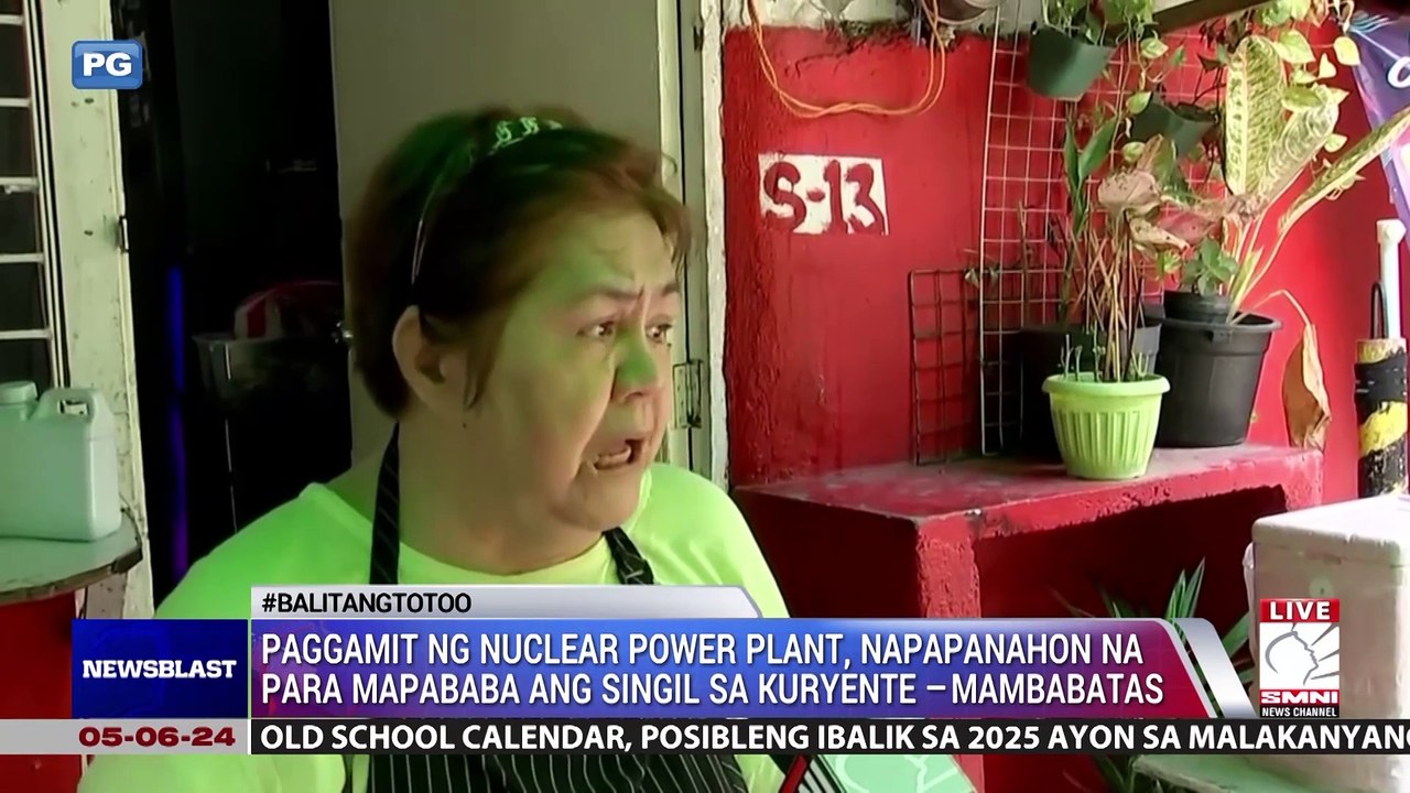 Paggamit ng nuclear power plant, napapanahon na