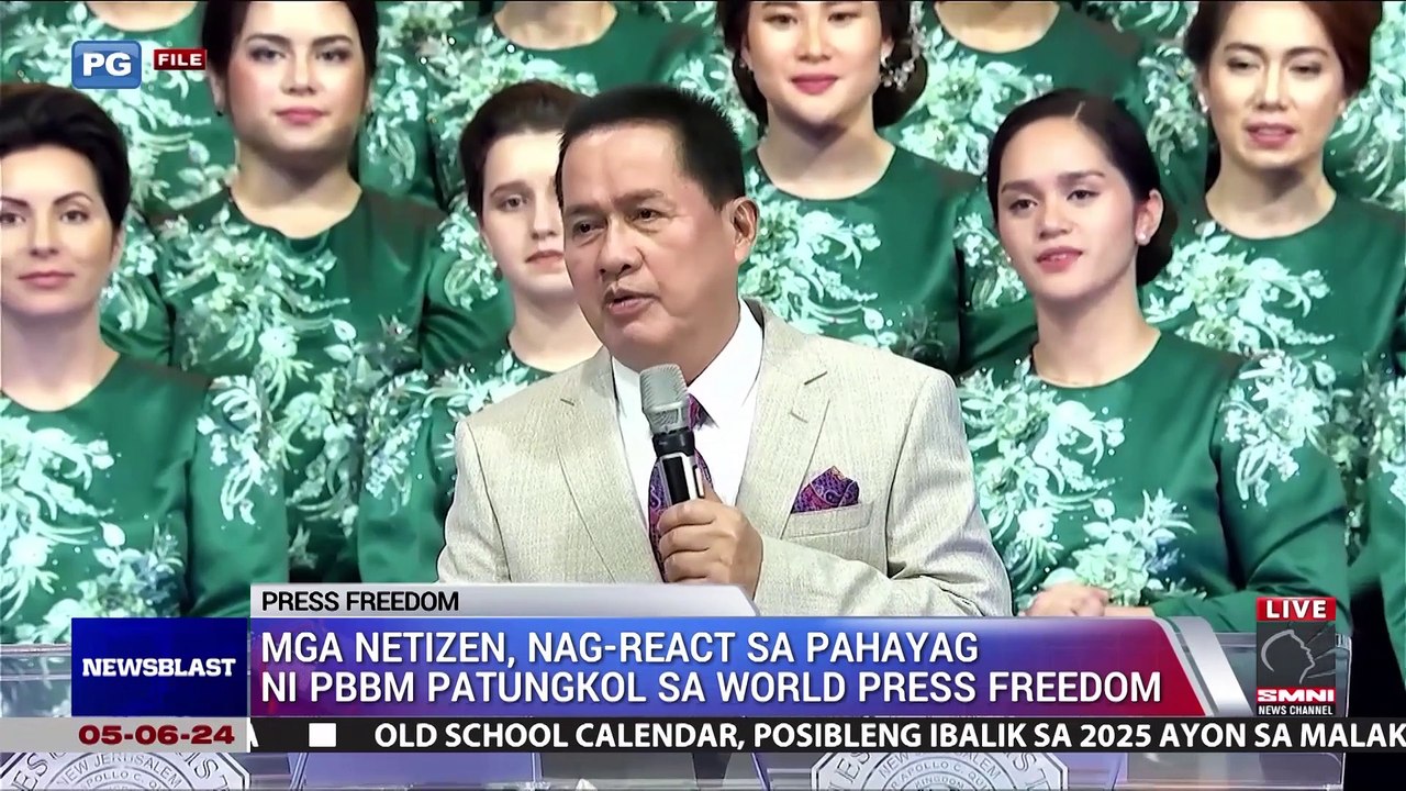 Mga netizen, nag-react sa pahayag ni PBBM patungkol sa World Press Freedom