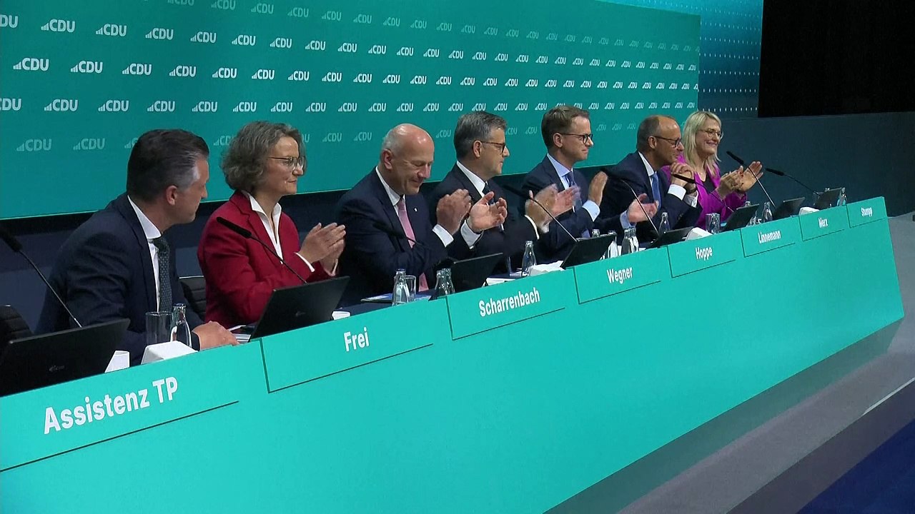 Merz schwört CDU auf Rückkehr an die Regierung ein