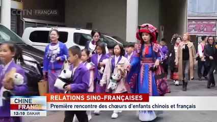 Première rencontre des chœurs d'enfants chinois et français