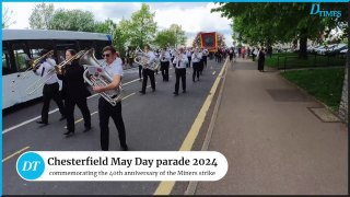 Chesterfield May Day parade 2024