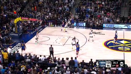 ¡Anthony Edwards con 43 puntos para la victoria sobre los Nuggets, actuales campeones!