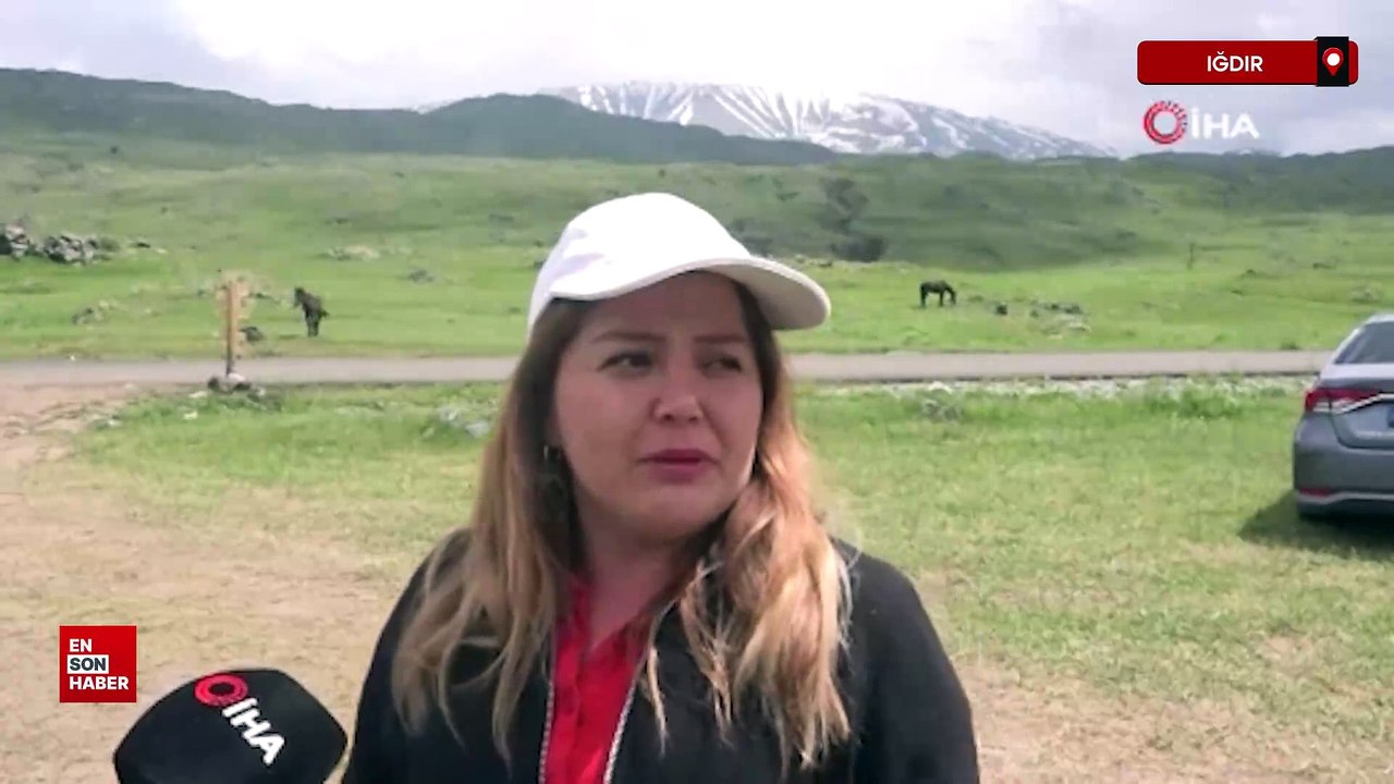 Terörden arındırılan Ağrı Dağı, piknik yapan vatandaşlarla doldu taştı