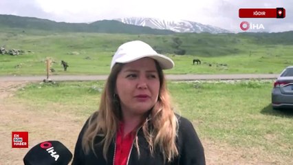 Terörden arındırılan Ağrı Dağı, piknik yapan vatandaşlarla doldu taştı