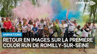 Une première Color run festive à Romilly-sur-Seine