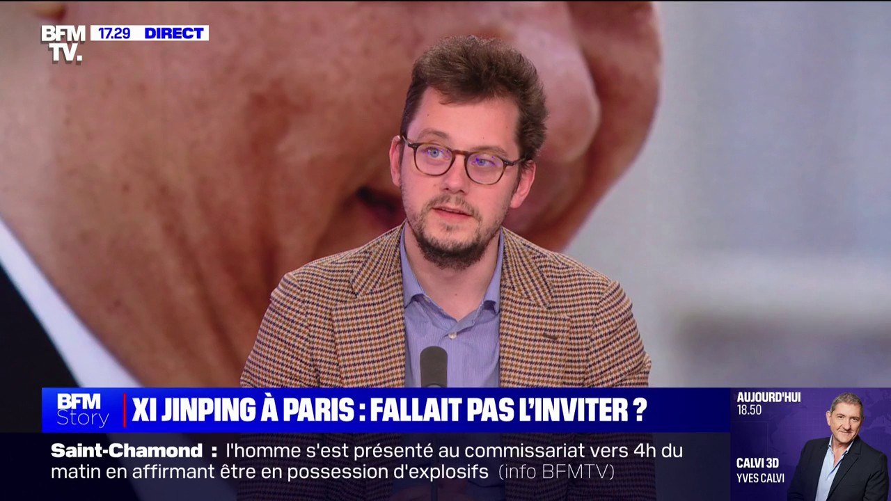 Visite de Xi Jinping en France: "Il faut que [Emmanuel Macron] intercède en faveur des journalistes actuellement détenus", pour Thibaut Bruttin (Reporters sans frontières)