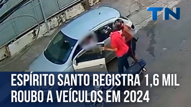 Espírito Santo registra mais de 1,6 mil roubo a veículos em 2024