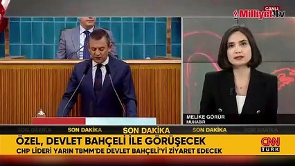 Ankara'da kritik zirve! Özgür Özel, Devlet Bahçeli'yi ziyaret edecek