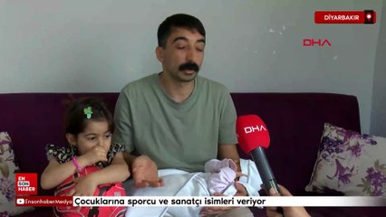 Diyarbakırlı çift yeni doğan kızlarına milli voleybolcu "Vargas"ın ismini verdi