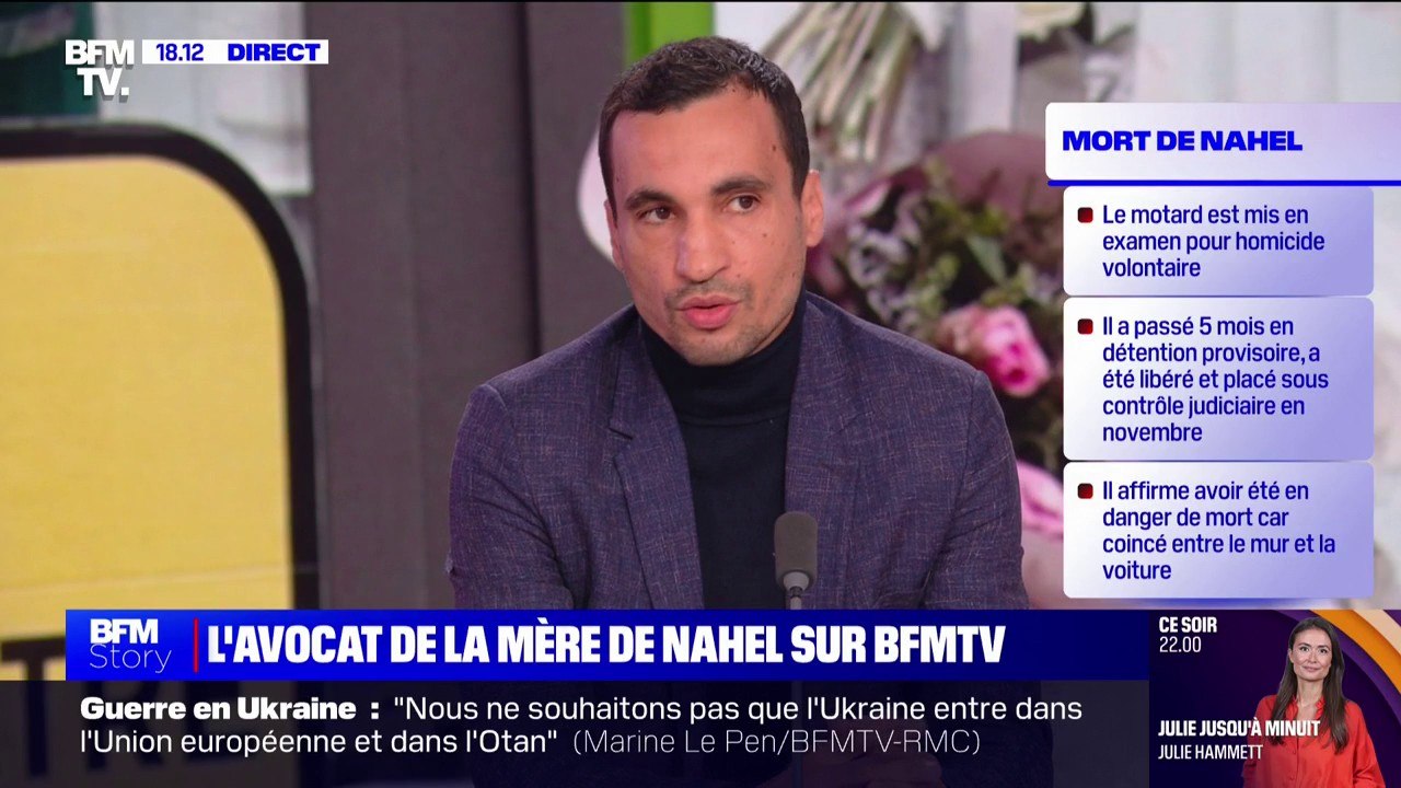 Mort de Nahel: la reconstitution qui a eu lieu hier était "sérieuse et précise", affirme Nabil Boudi, avocat de la mère de l'adolescent