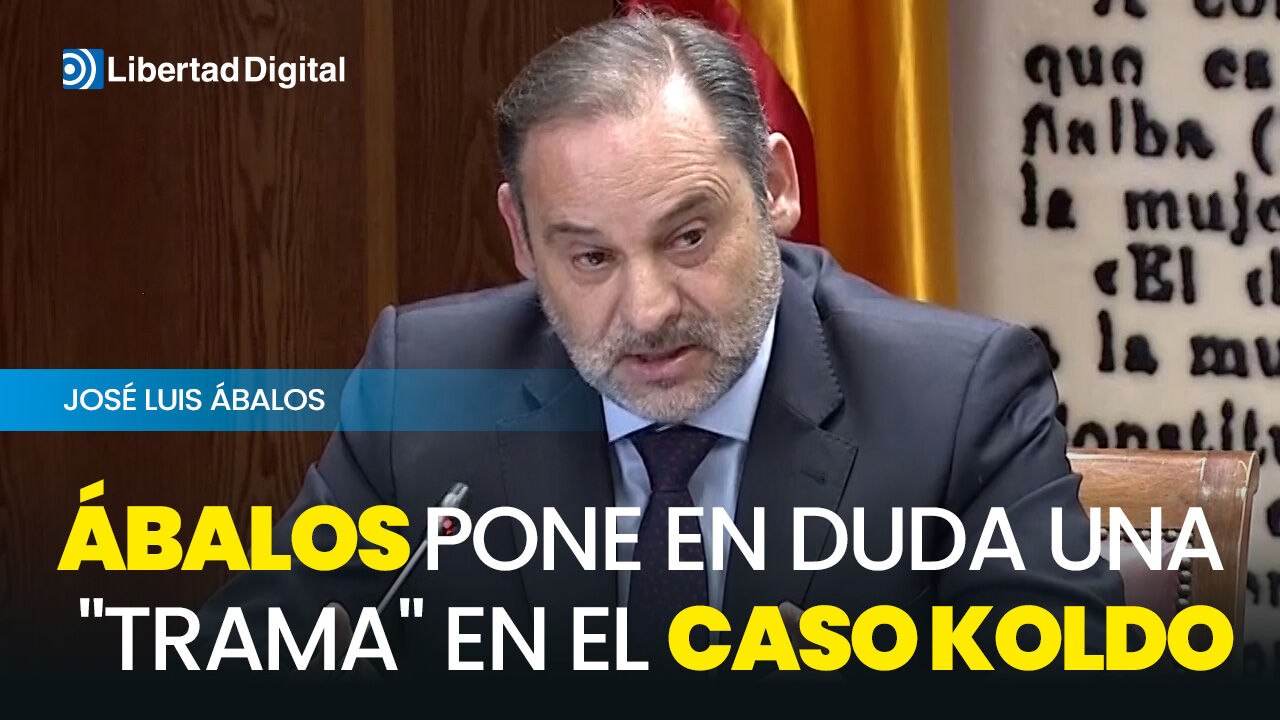 Ábalos pone en duda una "trama" en el caso Koldo