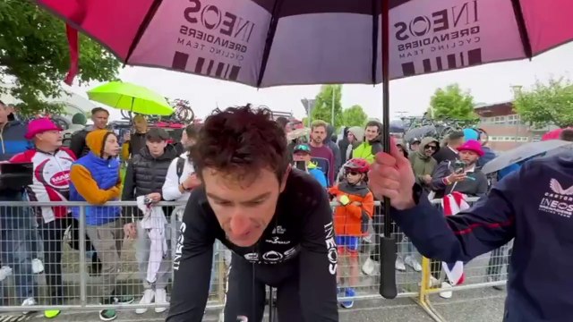 Cycling - Giro d'Italia 2024 - Geraint Thomas : It was not the plan with Tadej Pogacar