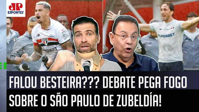Pilhado PEITOU Flavio Prado! QUÊ??? Cara, se o Zubeldía EXPLODIR no São Paulo, você vai...