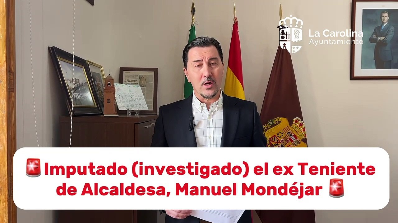 La llamada del alcalde de La Carolina al exteniente socialista por malversación