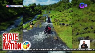 State of the Nation Part 2:  ATV Adventure habang pinagmamasdan ang Bulkang Mayon ; atbp.