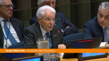 Download Video: Onu, Mattarella 