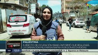 Israel ordenó evacuación de palestinos de la ciudad de Rafah