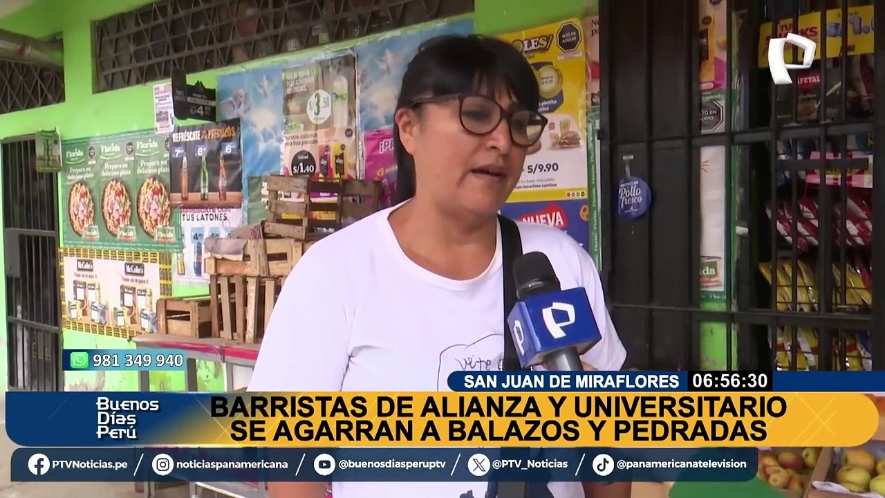 Vecinos de SJM aterrorizados por barristas que se enfrentan a balazos y pedradas: "Son chiquillos, entre hombres y mujercitas"