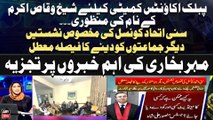 Khabar | SC suspends PHC decision depriving SIC of reserved seats | Meher Bukhari's Report