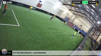 But de Fabio Branco - LES BARBARINS