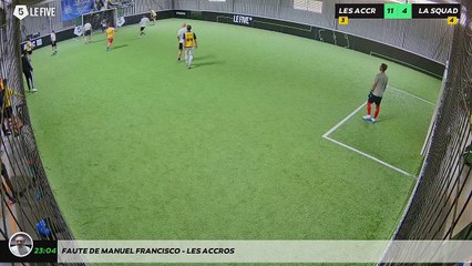 Faute de Manuel Francisco - LES ACCROS