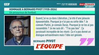 Bernard Pivot est mort - Foot - Culture - Disparition