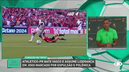 Denílson: Athletico-PR merecia vencer o Vasco de goleada