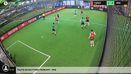 Faute de Matthieu Ferrant - PPG