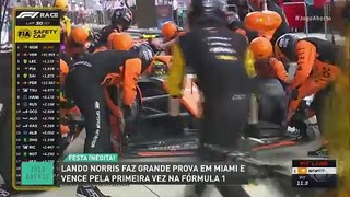 F1: Lando Norris vence pela primeira vez na Fórmula 1 no GP de Miami