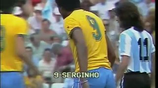 Argentina v Brazil 2nd Round Group C 02-07-1982