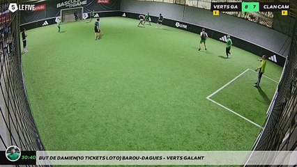 But de Damien(10 tickets LOTO) Barou-dagues - VERTS GALANT