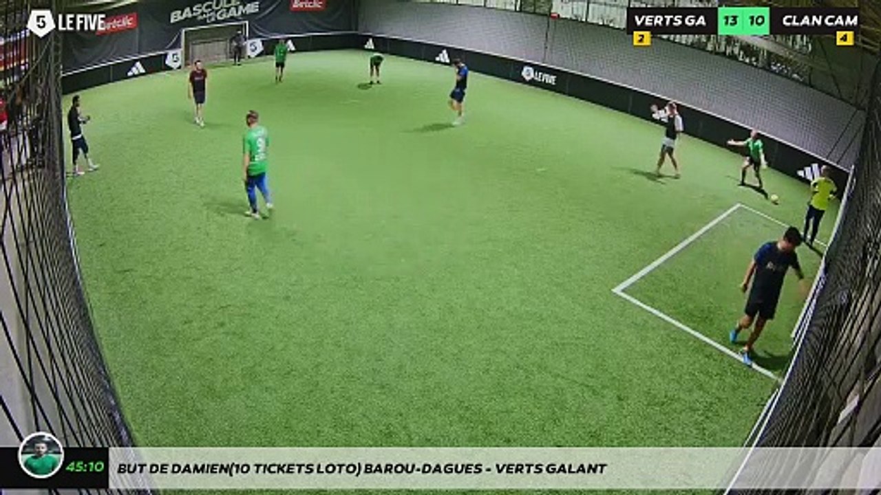 But de Damien(10 tickets LOTO) Barou-dagues - VERTS GALANT
