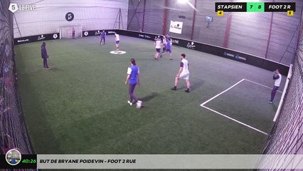 But de BRYANE POIDEVIN - FOOT 2 RUE