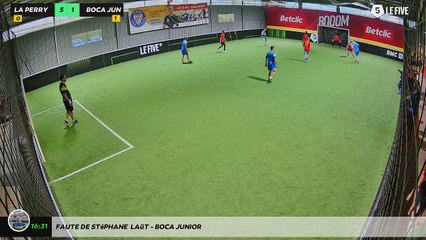 Faute de Stéphane  Laüt - BOCA JUNIOR