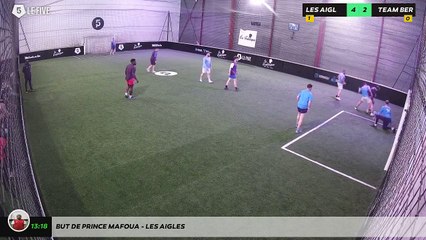 But de Prince Mafoua - Les Aigles
