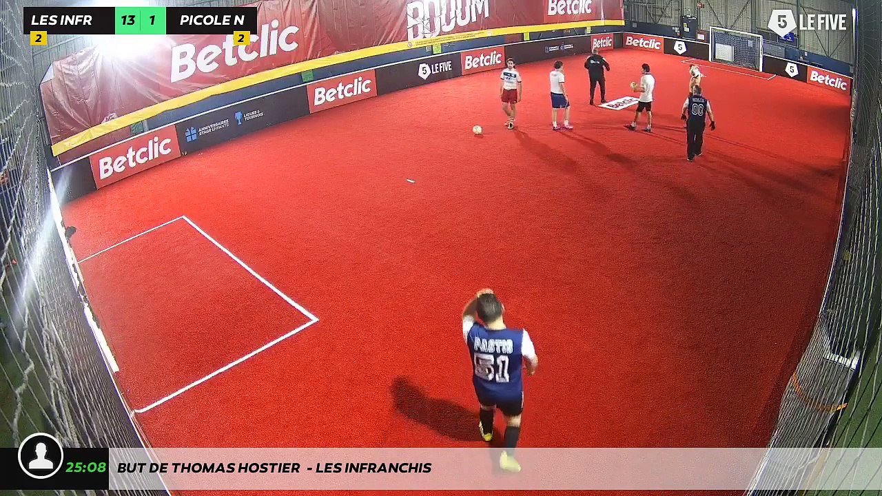 But de Thomas Hostier  - LES INFRANCHIS