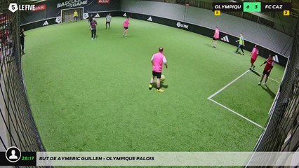 But de Aymeric Guillen - OLYMPIQUE PALOIS