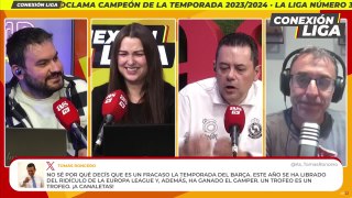 RONCERO contesta a XAVI después de lo que dijo cuando el REAL MADRID se proclamó CAMPEÓN