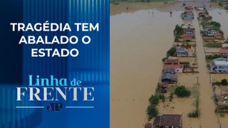 Assaltos e saques são problemas extras no Rio Grande do Sul | LINHA DE FRENTE