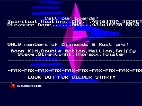 Amiga Cracktro - Eye of the Beholder II by Diamonds and Rust