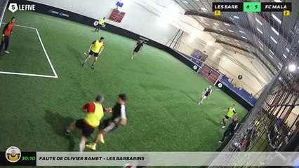 Faute de Olivier RAMET - LES BARBARINS