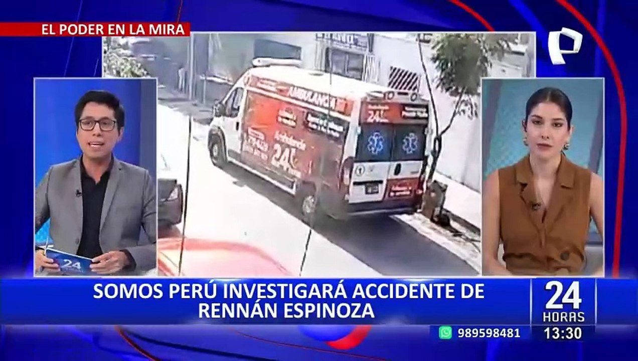 Rennán Espinoza: Somos Perú investigará accidente del alcalde de Puente Piedra
