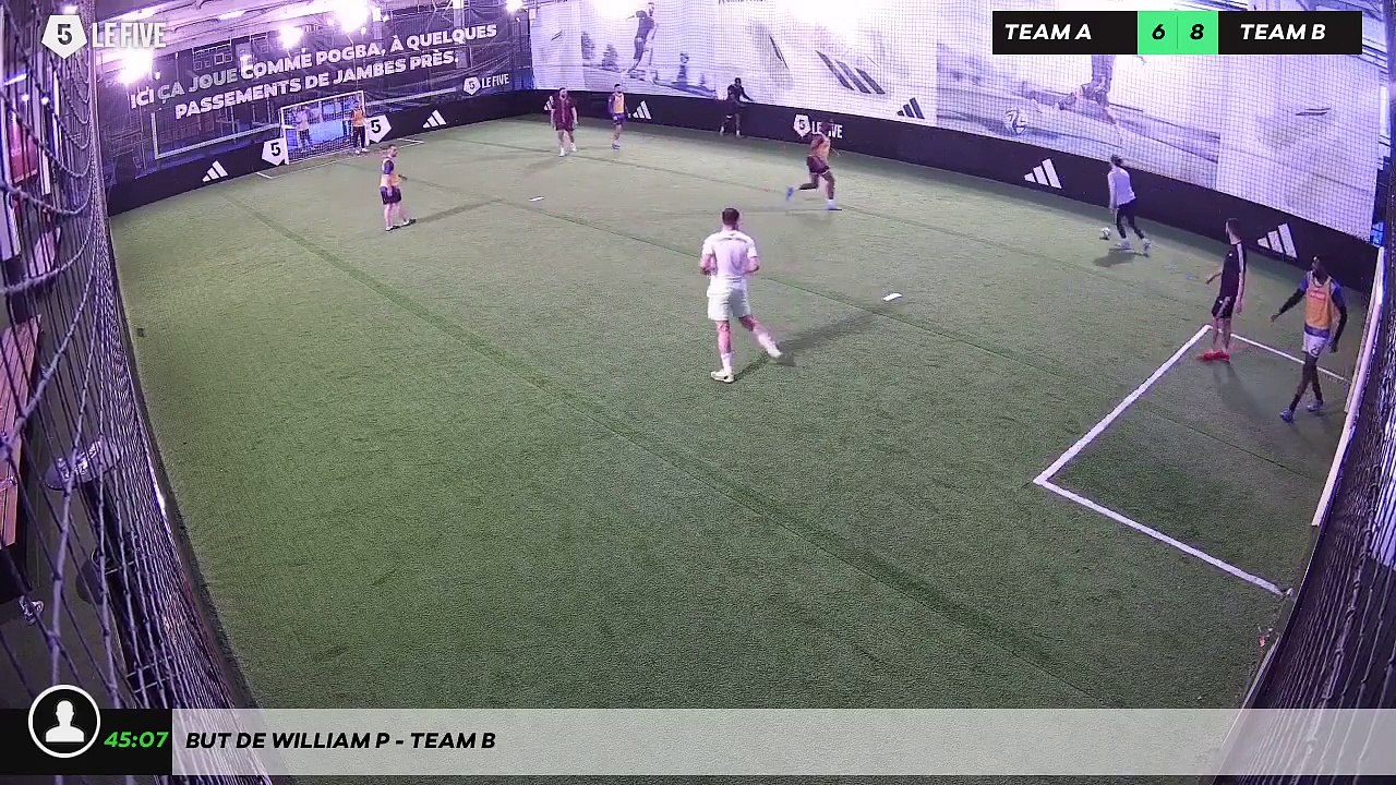 But de William P - Team B