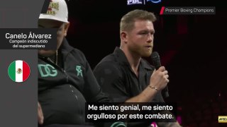 SAÚL 'CANELO' ÁLVAREZ habla de su FUTURO tras vencer a JAIME MUNGUIA