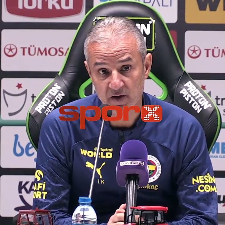 İsmail Kartal, maç sonu soru almadı!